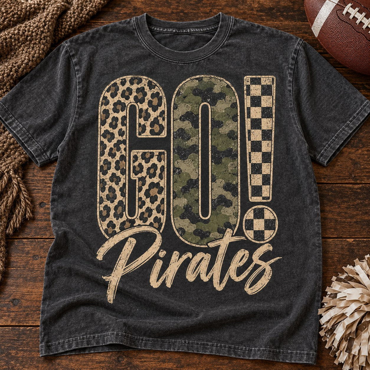 GO! Pirates Leopard Camo