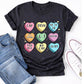Slang conversation hearts tee color mockup