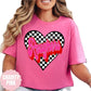 Roughers Checkered Heart