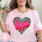 Roughers Checkered Heart