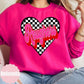 Roughers Checkered Heart