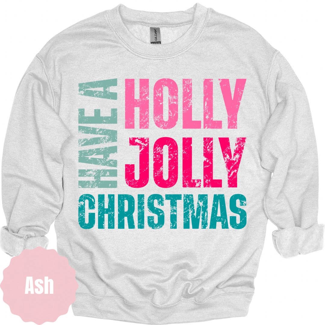 Have a Holly Jolly Christmas Graphic Apparel mockup
