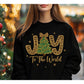 Joy to the World — Leopard Christmas Tree