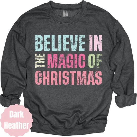 Believe in the Magic of Christmas Graphic Apparel mockup