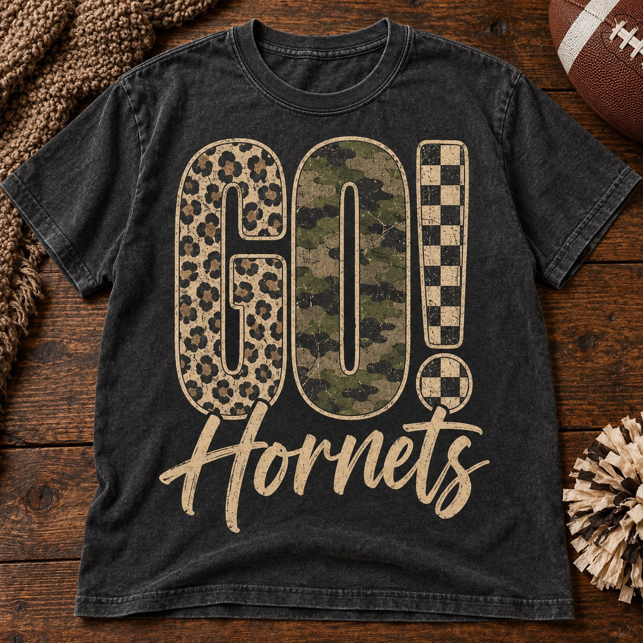 GO! Hornets Leopard Camo