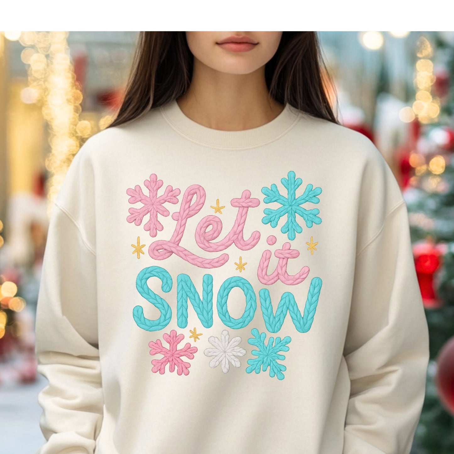 Pastel Let It Snow