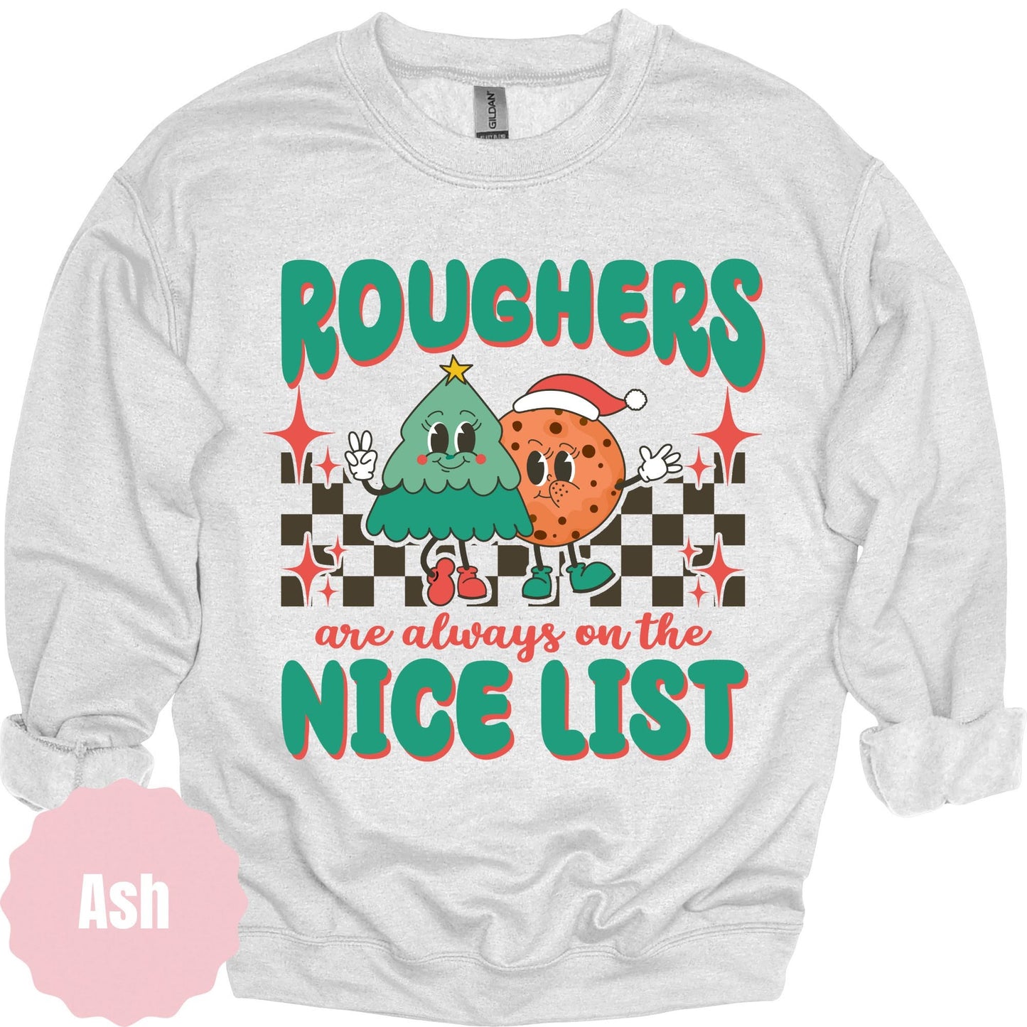 Roughers Are Always on the Nice List mockup