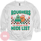 Roughers Are Always on the Nice List mockup