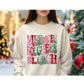 Muskogee Roughers Sleigh Christmas apparel mockup