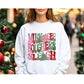 Muskogee Roughers Sleigh Christmas apparel mockup