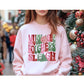 Muskogee Roughers Sleigh Christmas apparel mockup