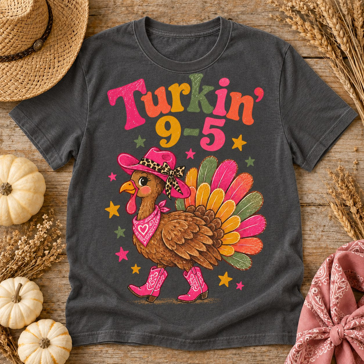 Turkin' 9-5 Cowgirl Turkey