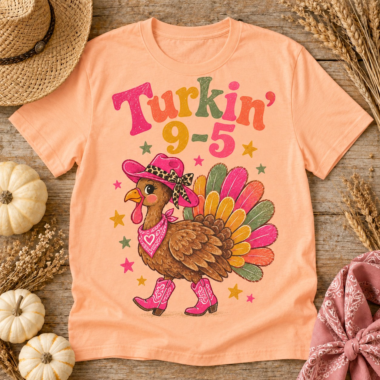 Turkin' 9-5 Cowgirl Turkey