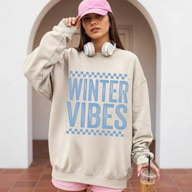 Winter Vibes winter mockup