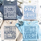 Winter Vibes winter mockup; shown with other winter designs