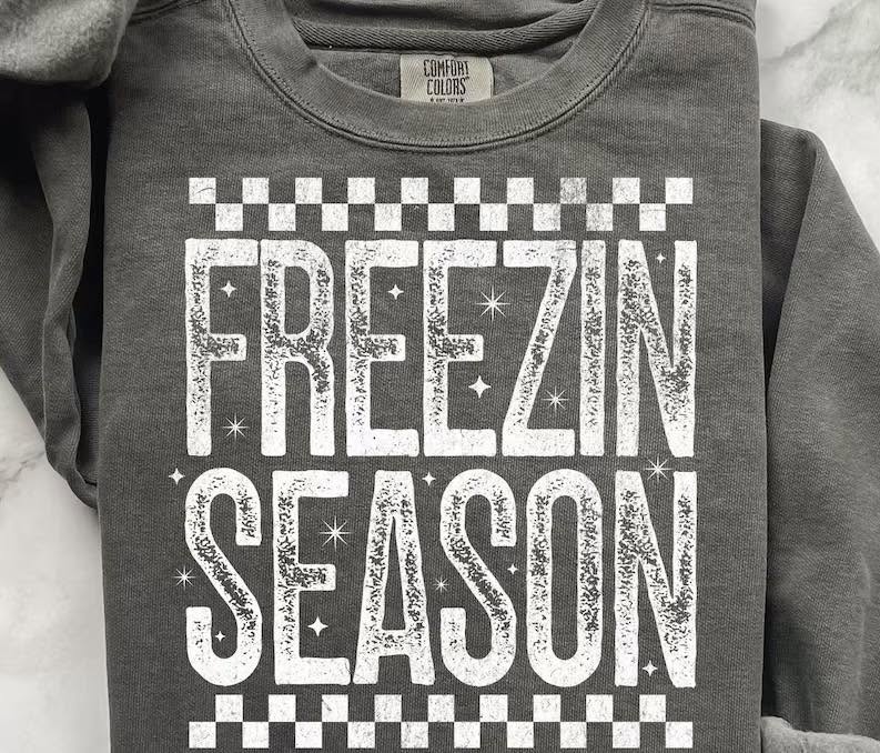 Freezin Season winter mockup
