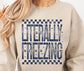 Literally Freezing winter mockup